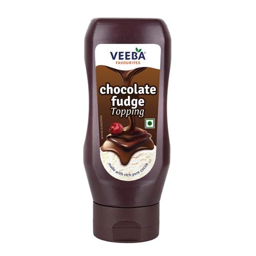 VEEBA CHOCOLATE.FUDGE TOPPING 380g